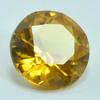 Желтый сапфир 6,05 карата Натуральный круглый СЕРТИФИЦИРОВАННЫЙ Свободный драгоценный камень для подарка Сапфир SU-945-R