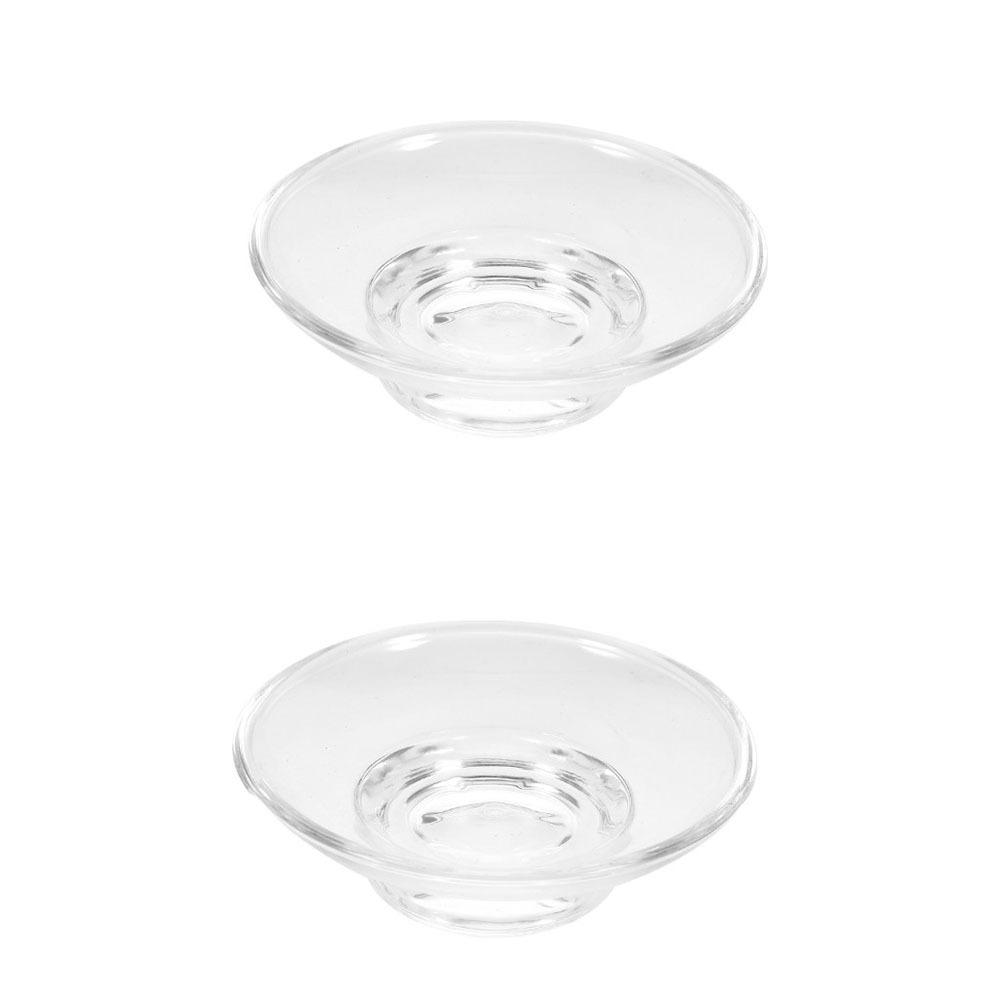 Держите мыльницы сухими, матовая стеклянная мыльница, круглая стеклянная мыльница для дома