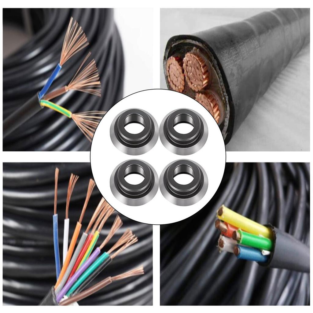 Wire Stripper Blades 4 Pack of Replacement Blades, High-temperature Quenching and High-quality Alloy Pipe Cutter Blades, for Stripping Scrap Copper