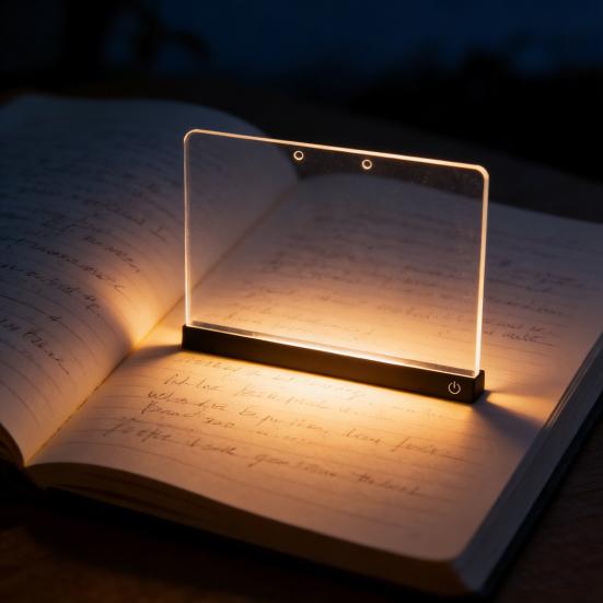 Светодиодный светильник для чтения, бережный для глаз, лампа для книги с 3 цветовыми температурами, перезаряжаемая лампа-клипса для чтения и учебы