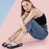 Women Slides Fashion Platform Rhinestone Decor Slide Sandals Outdoor Non-slip Beach Sandals New Women Slippers