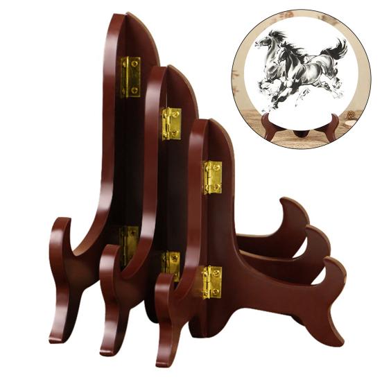 Складная стойка для дисплея, изысканная декоративная подставка ручной работы, держатель для фоторамки, стойка для дисплея, принадлежности для витрины