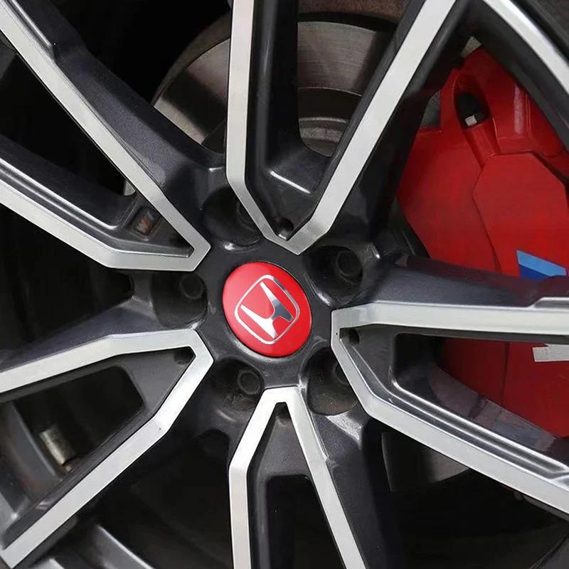 rlbn5 4pcs 56mm 60mm Wheel Center Hub Caps Cover Replacement For H Honda Mugen Pilot TypeR TypeS Insight CarStyling
