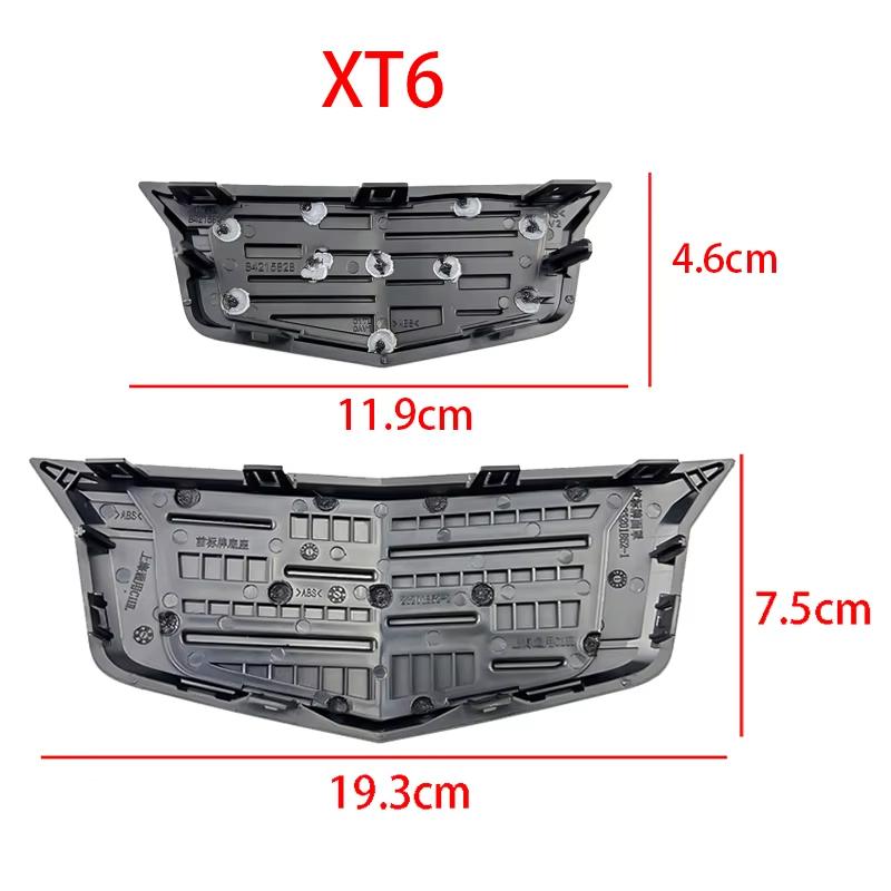 AABHY1 Metal New Car Front Hood Grille Emblem Rear Trunk Badge Cover for Cadillac CT4 CT5 XT5 XT6 XTS ATS-L Sticker Accessories