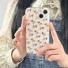 Imd Rose Flower Ins Защитный чехол для Iphone 11 13 Promax 14 Pro Max 12promax Мягкий силиконовый чехол для телефона Милая задняя крышка Капа
