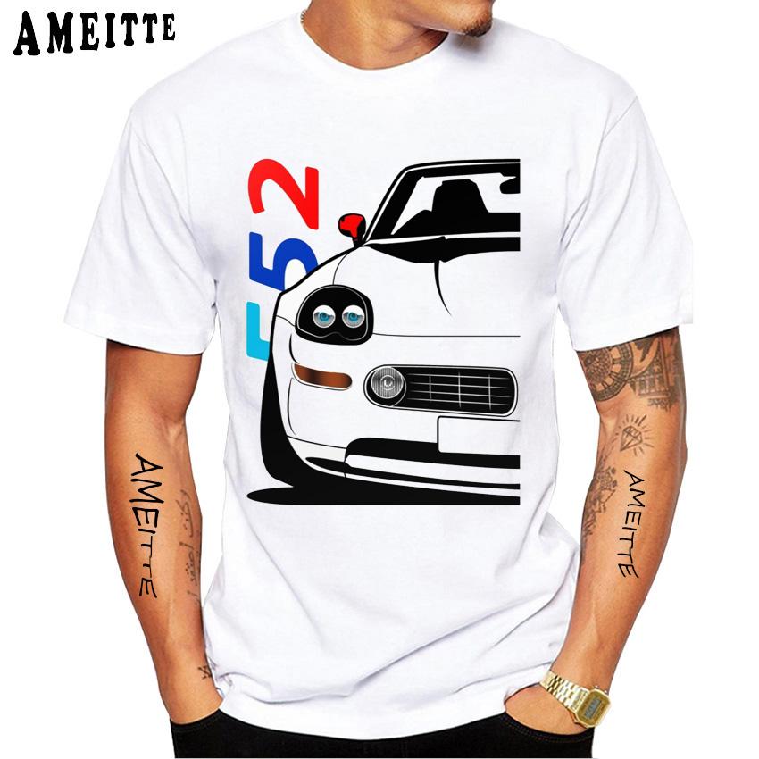 Newest Men Short Sleeve 90's Classic E60 E46 Car Retro E30 E30 Series T-Shirt Hip Hop Boy Casual White Tees Legend E34 Fans T Shirt