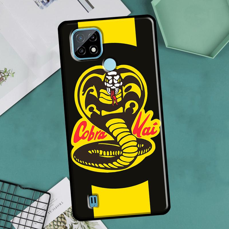 Cobra Kai Snake For OnePlus 10 9 Pro 8T 9R 10R Nord2 Case For Realme 8 Pro 9 GT Neo 3 2 Master 8i 9i Cover