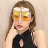 Beer Mug Glasses Funny Flexible Temples Spilled Beer Mug Design Cup Props Bottle Funny Glasses Party Supplies