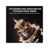 450000RPM Turbo Fan Brushless Motor with LED Light 6000mAh With Charging Display Air Blower Portable Vacuum Cleaner Car Dry