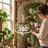 Hanging Ballet Dancer Planter Lightweight Plant Holder Gifts Hanging Flower Pot  Patio Balcony