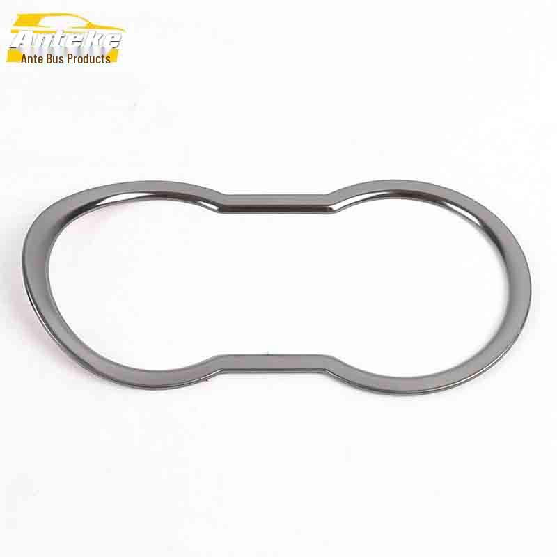 Подстаканник MG ZS Кольцо из нержавеющей стали Блестящее Наклейка на консоль и подлокотник