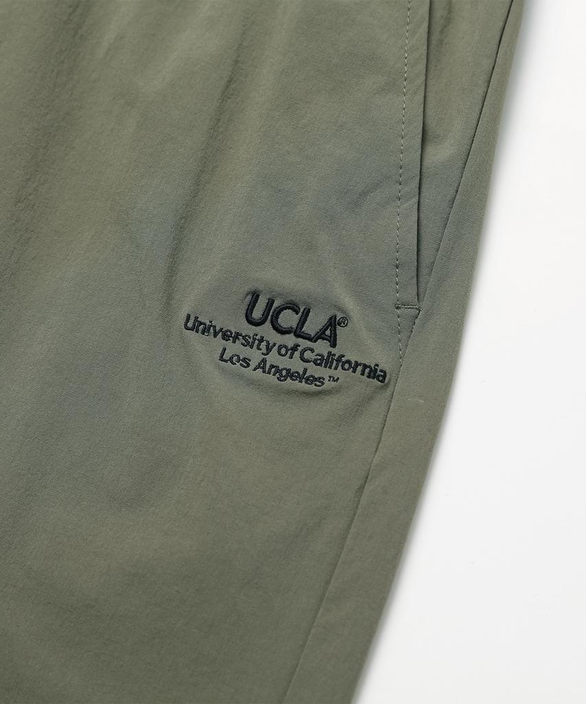 UCLA Unisex Synthetic Fiber Full Elastic Waist Shorts [Dk-Khaki](Ua4Sp83_64)