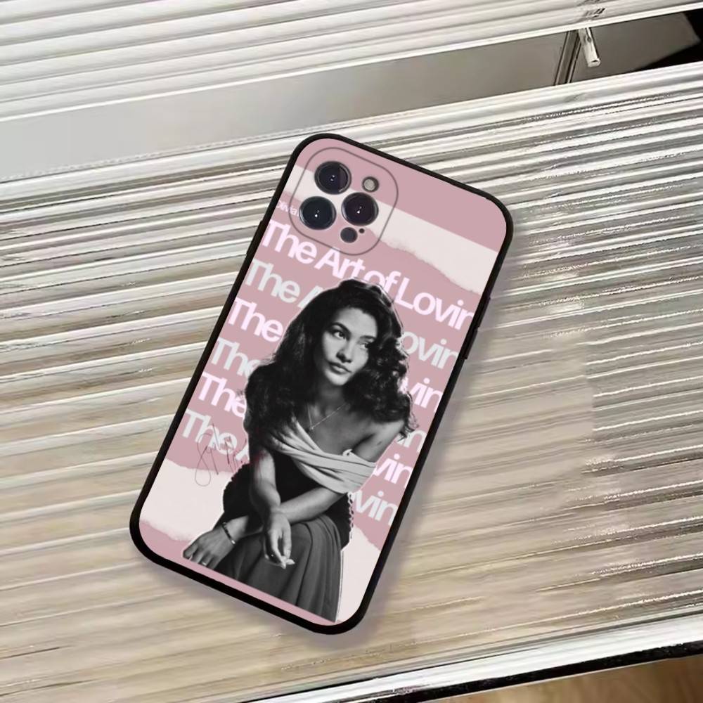 Британская певица О-Оливия Дин Чехол для телефона для iPhone 17, 16, 15, 14, 13, 12, 11 Plus, Pro Max, Другие Мягкий черный чехол