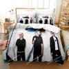 2D Print Music Band Above Beyond Bedding Set Boys Girls Twin Queen Size Duvet Cover Pillowcase Bed Kids Adult Home Textiles026