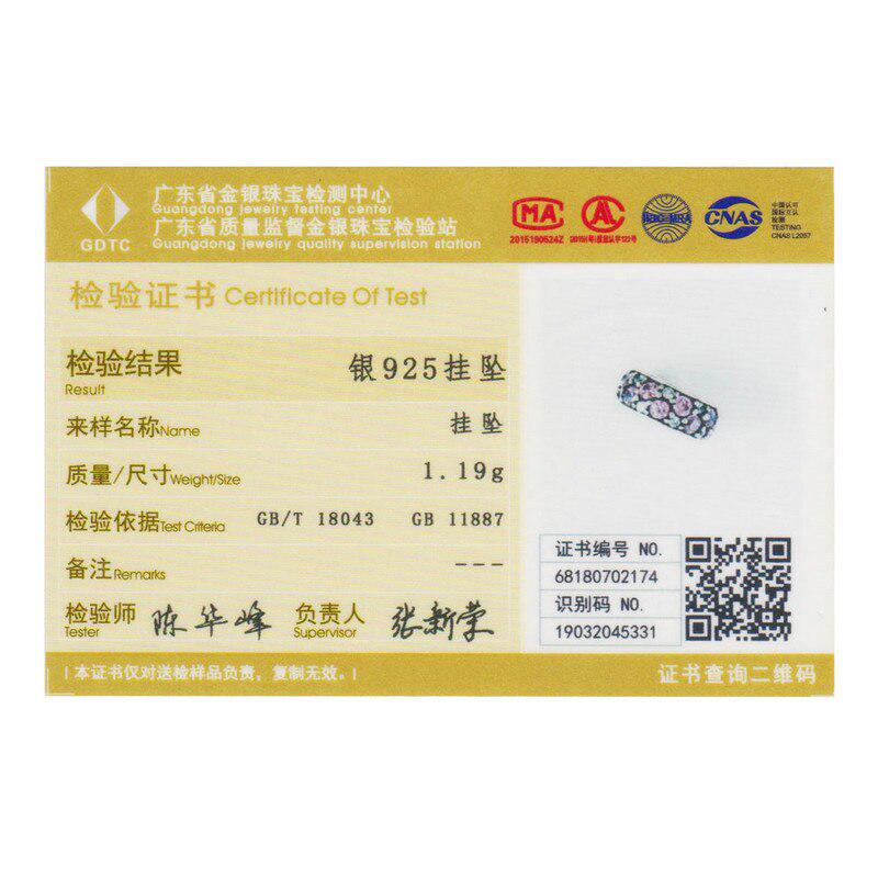 BAMOER Аутентичные стерлингового серебра 925 пробы, классические розовые бусины-разделители с фианитами, подходят для женского браслета