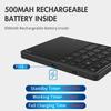 Bluetooth цифровая клавиатура с тачпадом цифровая клавиатура перезаряжаемая USB беспроводная цифровая клавиатура для Android Windows IOS