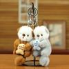 Keys Accessories Plush Otter Bag Pendant Decorations Otter Keyring  Kids Gifts