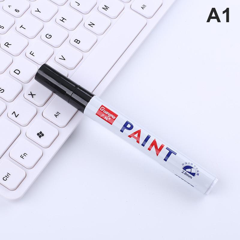 12 цветов, краска-маркер, устойчивая к выцветанию автомобильных шин, протектор шин, компакт-диск, металл, постоянный