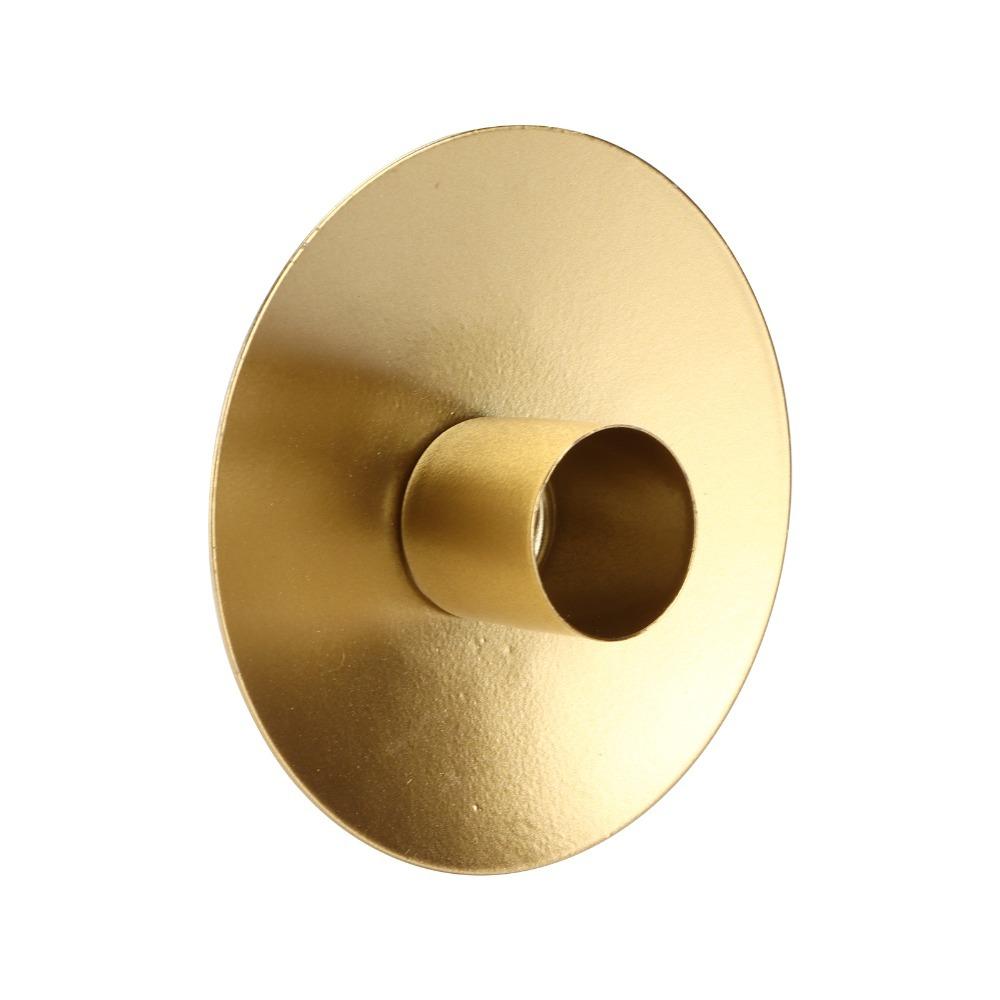 Iron Wrought Iron Candlestick Single Head Taper Candle Holders Geometry Candleholder For Weddings
