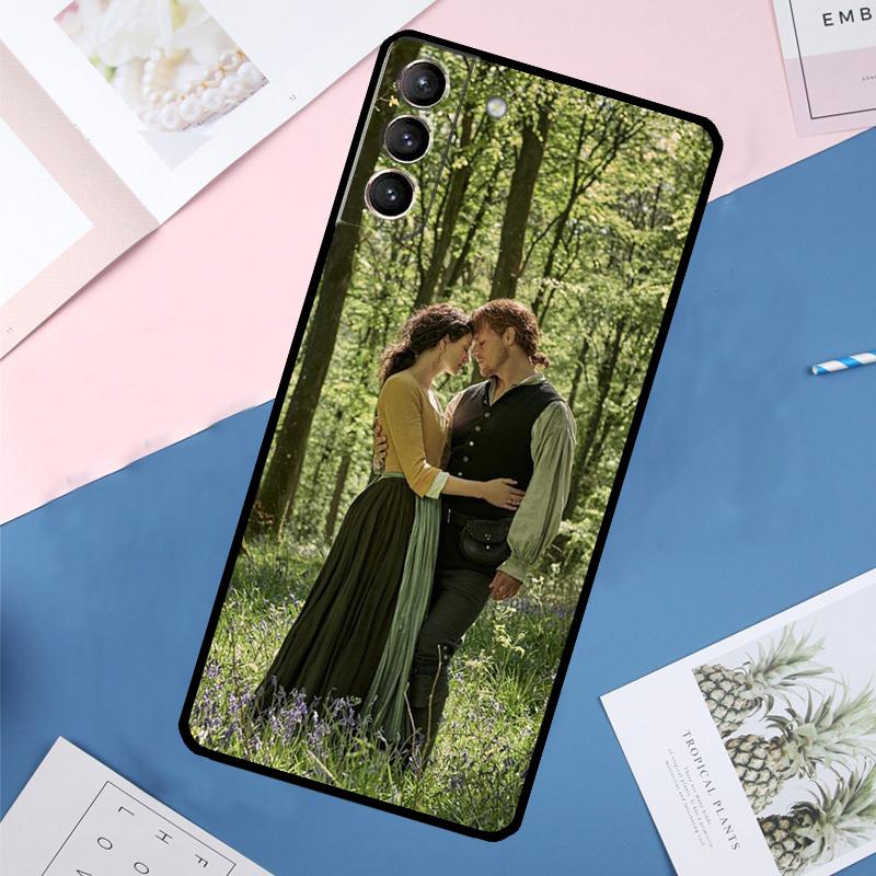 Чехол для телефона Samsung Galaxy S24 Ultra S20 S21 S22 S23 S25 Ultra S9 S10 Plus S25 FE с изображением из сериала «Чужестранка» Задняя крышка