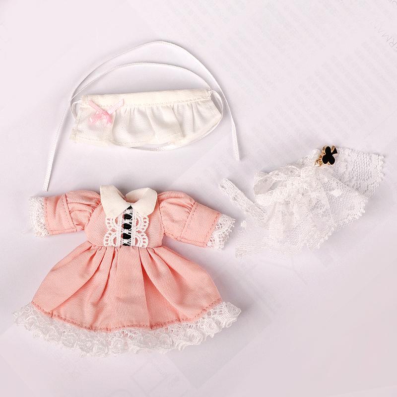 Одежда OB11 Розовый Набор Платье и Юбка Украшения для Одежды Molly, Тело GSC, Одежда для Кукол 1/12bjd Игрушечная Одежда