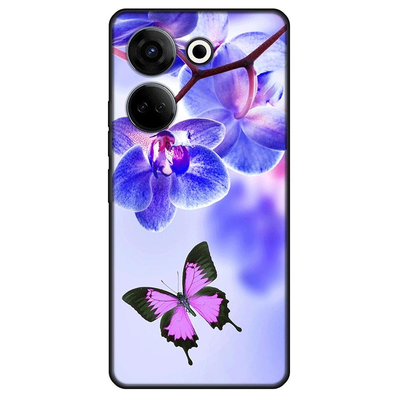 Для Tecno Camon 20 Pro 4G чехол из мягкого ТПУ Tecno Camon 20 Pro 5G силиконовый чехол с рисунком на заднюю панель телефона