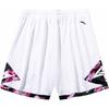 Basketball Series Printed Splicing Mid-Rise Comfortable Breathable Casual Shorts Men Shorts Pure-White 152431363-1