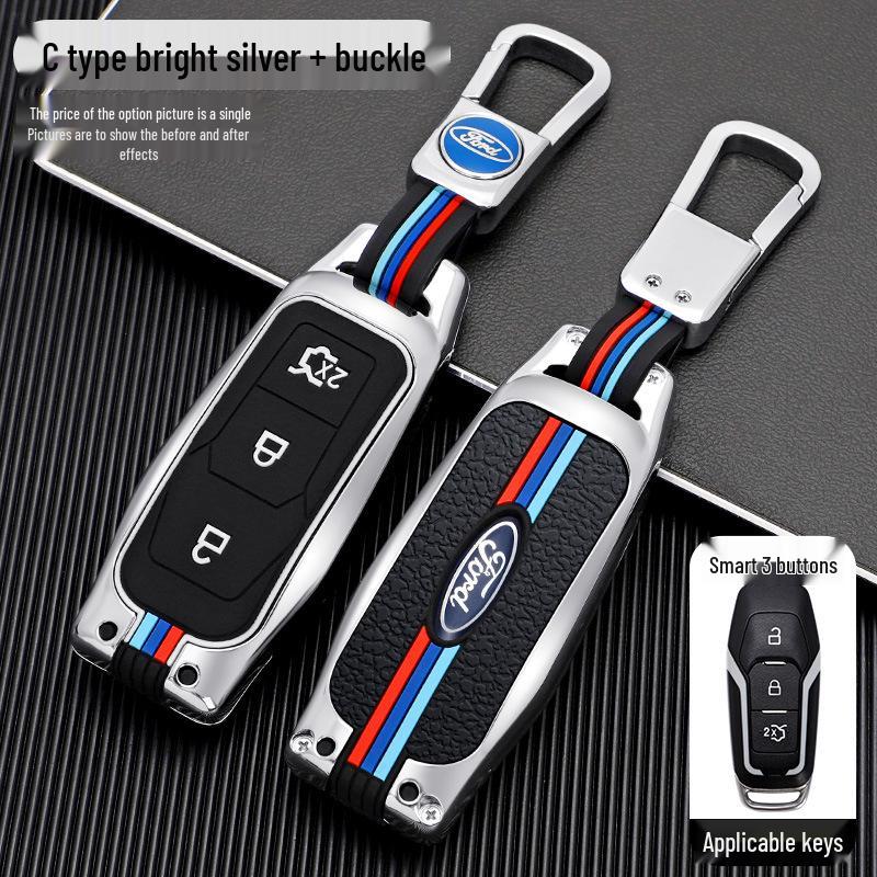 Ford Escort, Focus, Everest, Ecosport, Mondeo Keychain Shell (Old Model)