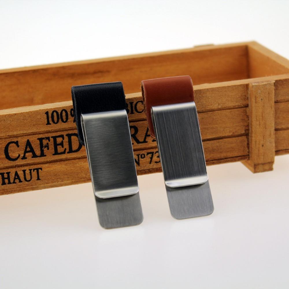 1 шт. металлический держатель для ручек из латуни, зажимы для карандашей из нержавеющей стали, винтажный ежедневник, блокнот с отрывными листами, органайзер для ручек, офисные принадлежности