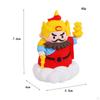 Китайская фигурка Lucky God, мультяшная статуя, милое настольное украшение удачи, маленькая скульптура для