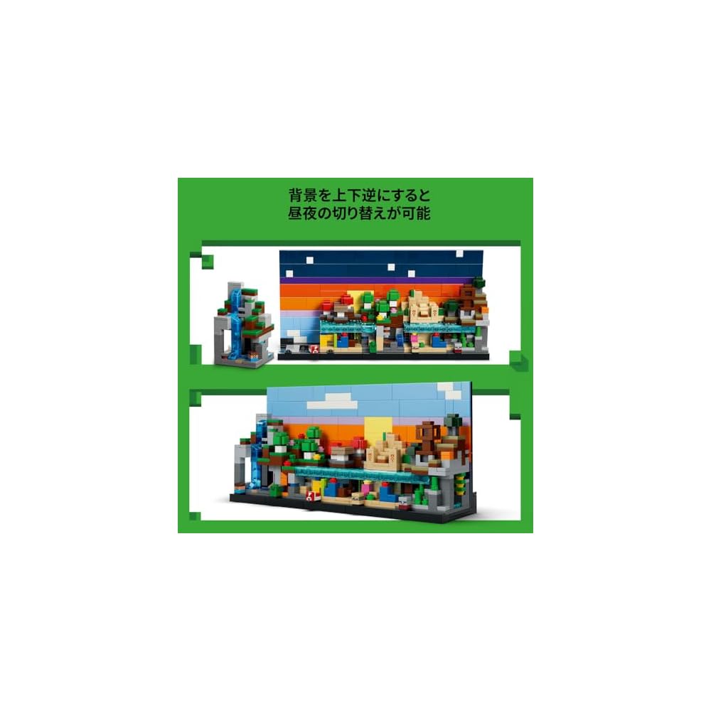 Конструктор LEGO Minecraft Мини-биомы 21589 для детей от 12 лет - Креативная игрушка для мальчиков и девочек