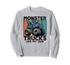 Монстр-траки - это моя тема Винтажный свитшот 70-х с грузовиком-монстром для вождения