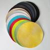 Круглые плетеные подставки 38 см Водонепроницаемый коврик для обеденного стола Нескользящая салфетка Диск Подкладки под миски Подставки под чашки для напитков Кухонное украшение