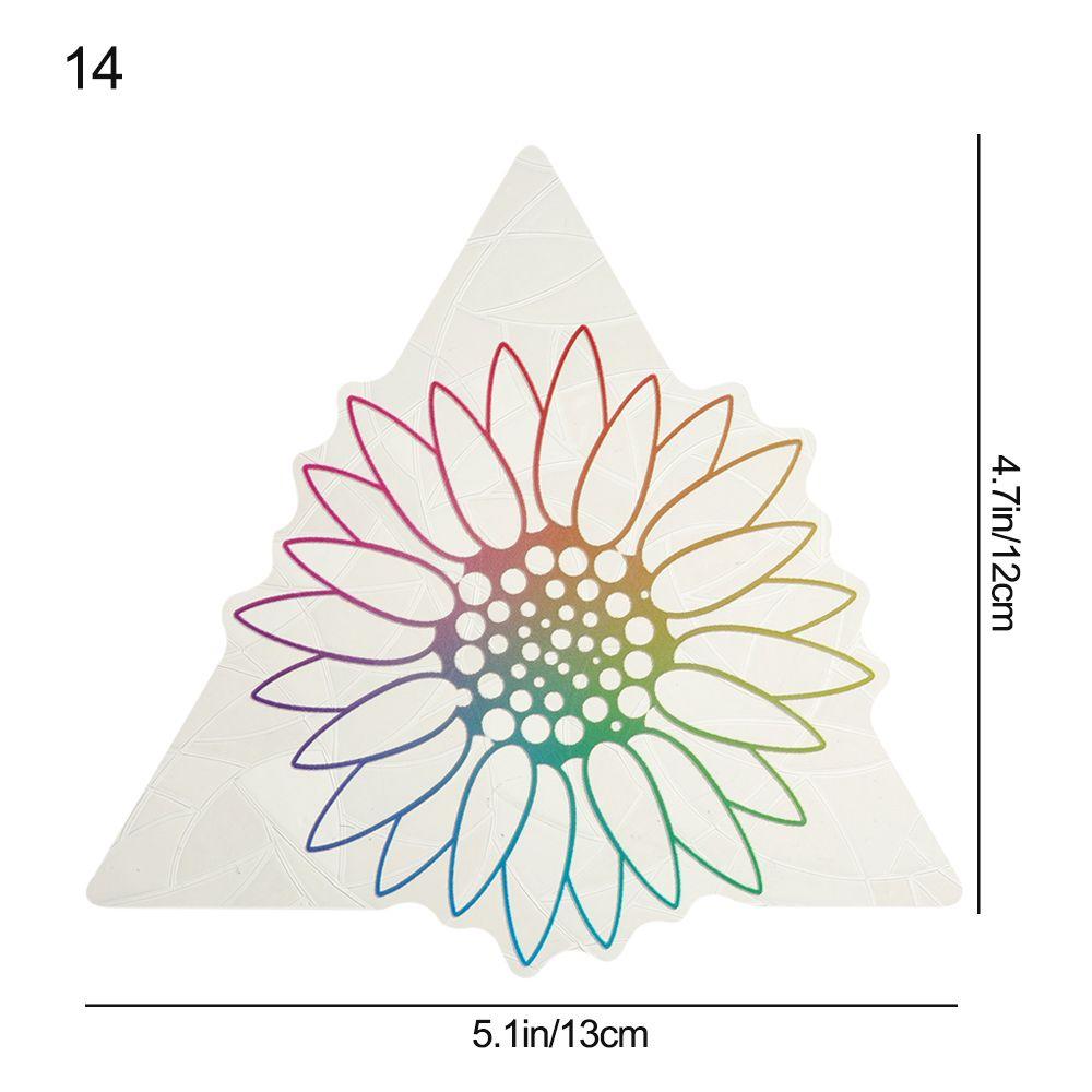 Interesting Home Decor Bedroom Decoration Rainbow Maker Mirror Sticker Sun Catcher Wall Stickers