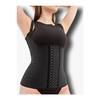 Модель Trigoso, 4-уровневые подтяжки, послеродовой укрепляющий латексный корсет черного цвета