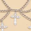 Temperament Cross Pendant Waist Chain Vintage Personality Body Chain  Women