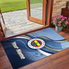 Crystal Velvet Rug Custom Name Text, Soft Non Slip Floor Mat Home DecorFenerbahçe FC