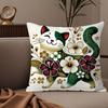 fashing cartoon prints for kids Pillow Case Silky elegant Comfort Sofa Bed Invisible zipper