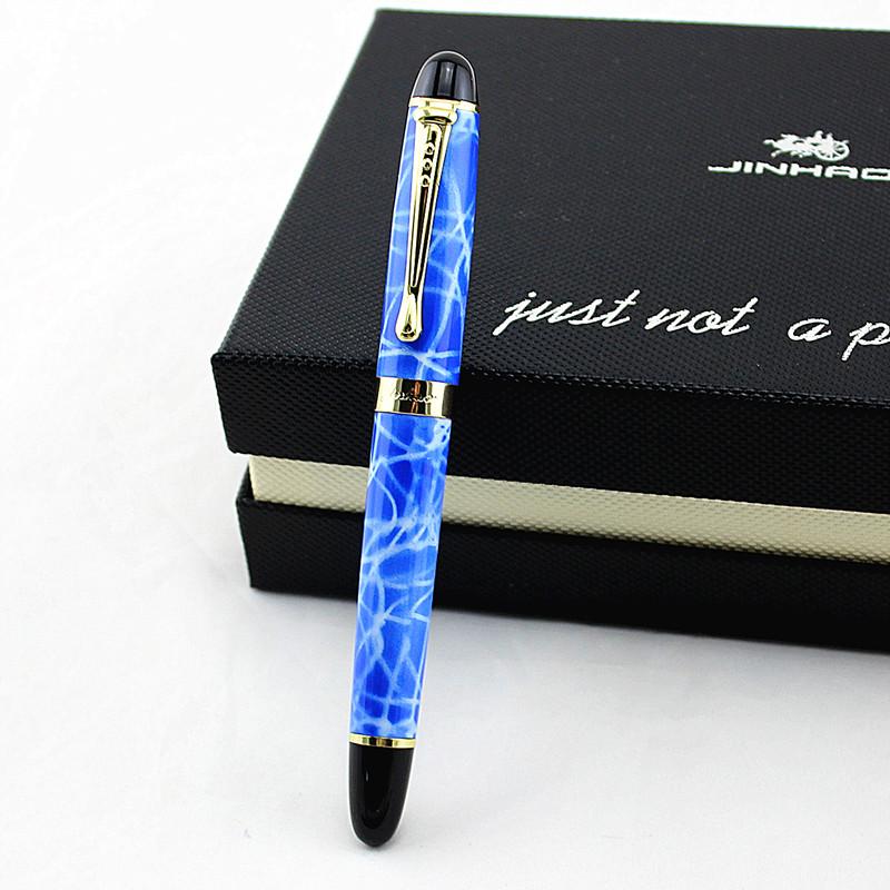Jinhao X450 Глянцевый Черный 18Kgp 0.7Mm Широкое Перо Перьевая Ручка Jinhao 450 Люкс Бизнес Пурпурный Винный Зеленый Золотой 21 Цвет Выбрать