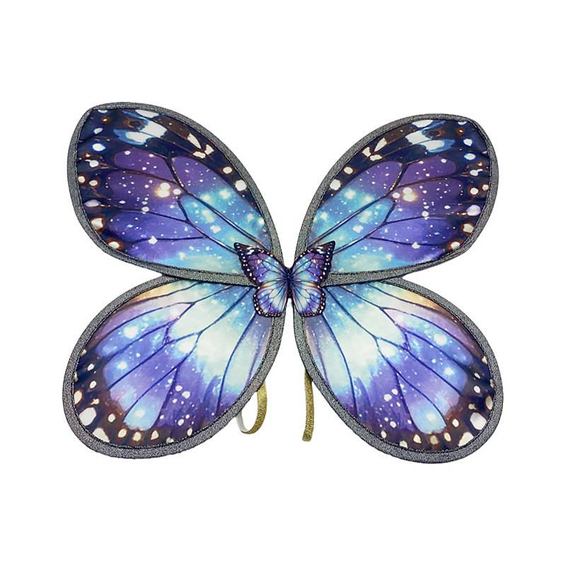 Детские крылья феи, аксессуар для костюма для косплей-мероприятий на Хэллоуин и Рождество