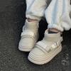 Детские зимние ботинки Модная повседневная обувь Теплые хлопковые ботинки для мальчиков Корейский стиль Водонепроницаемые большие хлопковые ботинки