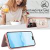 Wallet Case for iPhone 16 15 14 Pro Max Plus, Card Holder Crossbody Purse, Cute Flower Design, Magnetic Kickstand Phone Cover