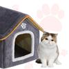 Pet House Removable Washable Cat House Puppy Cave Sofa Pet Bed House For Extra Small Dogs And Small And Medium Cats