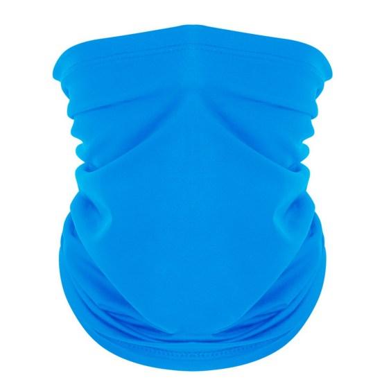 Защитная маска для лица для езды на велосипеде Эластичная защита от пота Дышащая ткань Сплошной цвет Ветрозащитная защита для верховой езды Эластичный солнцезащитный крем Защитная маска для лица Покрытие для шеи Принадлежности для велоспорта