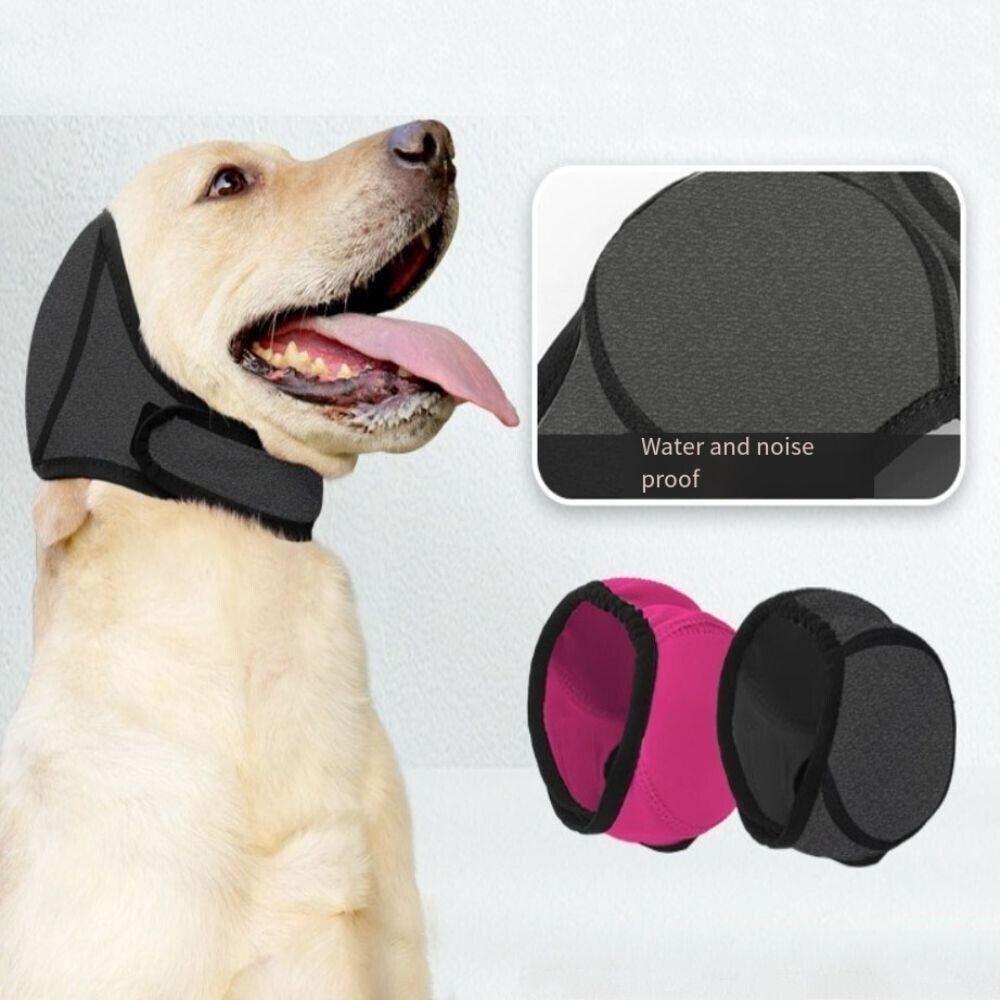 Hearing Protection Dog Calming Earmuff Shock Proof Dog Earmuffs  Summer Swimming