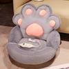 Cute Cat Paw Heated Plush Seat Cushion