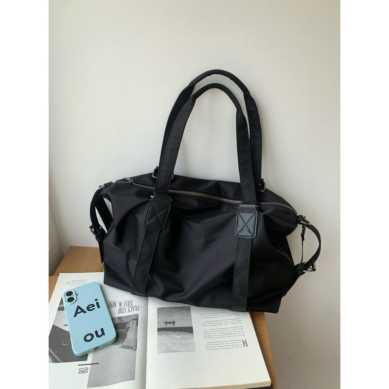 Сумка-тоут для деловых поездок, женская сумка через плечо большой вместимости, легкая мужская дорожная сумка из нейлоновой ткани