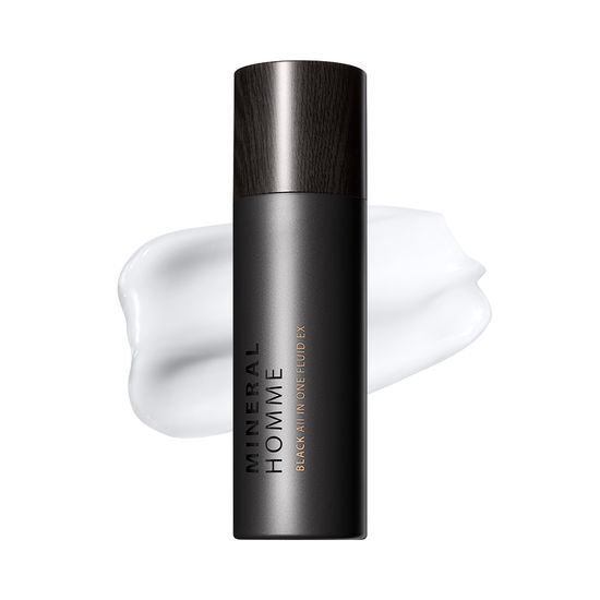 The Saem Mineral Homme Black All-in-One Fluid Ex