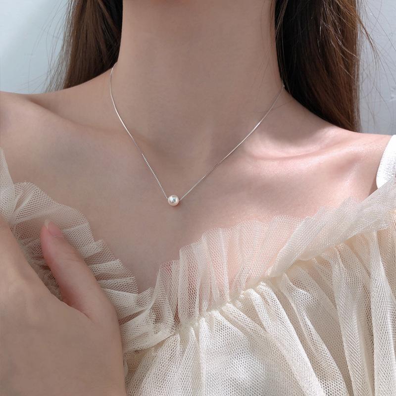 Женское серебряное ожерелье с геометрическим узором в виде бабочки и цветка, многофункциональная цепочка на ключицу, ювелирные изделия, аксессуары