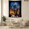 Nightmare Elm Street Tapestry Tapestry Fashion Print Background Cloth Homestay Soft Decoration Tapestry Work Of Art Christmas Gift